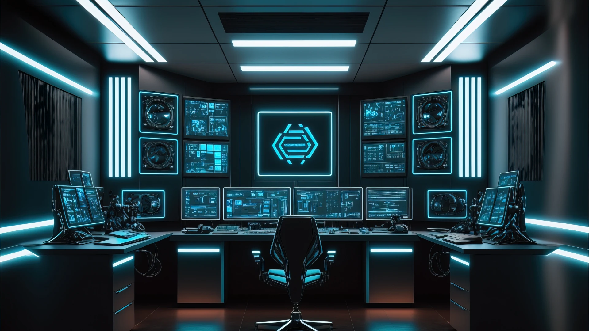 Mission control room showing phased website rollout.